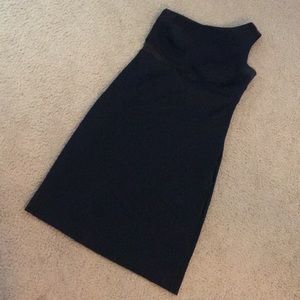 Calvin klein one shoulder black dress
